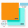 Happy Orange - Teal Green