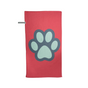 Red with Blue Paw