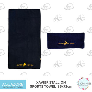 Xavier School Aquazorb Sports and Body Bath Towels