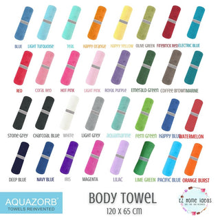Aquazorb Body Bath Towel