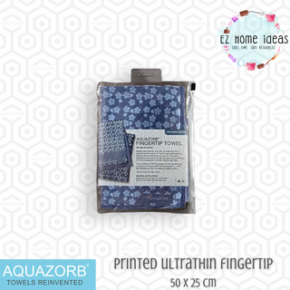 Aquazorb Printed Ultrathin Fingertip Towel