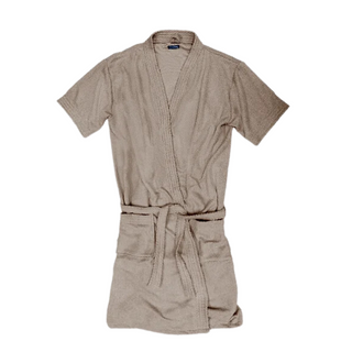 Aquazorb Puffy Weave Bathrobe Microfiber Material