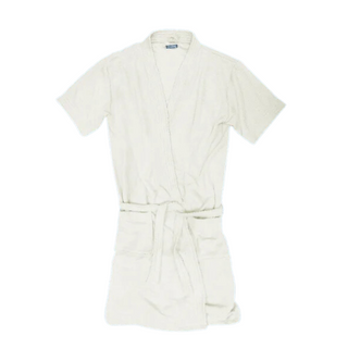 Aquazorb Puffy Weave Bathrobe Microfiber Material