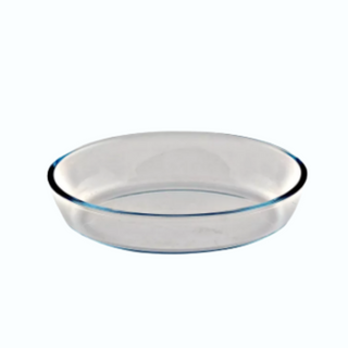EZ Home Ideas Artemis Glass Oval Baking Dish Microwave Safe Glass Food Storage Container