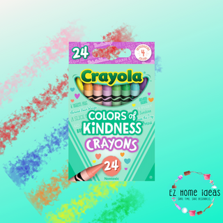 Crayola 24pcs COLOR OF KINDNESS CRAYONS