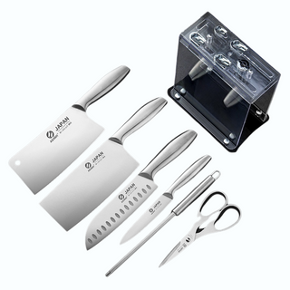 7 PC Premium Quality Stainless Steel Knife Set