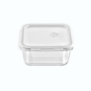EZ Home Ideas Dia Glass Square Baking Dish Microwave Safe Leak Proof Glass Food Storage Containers With Cover