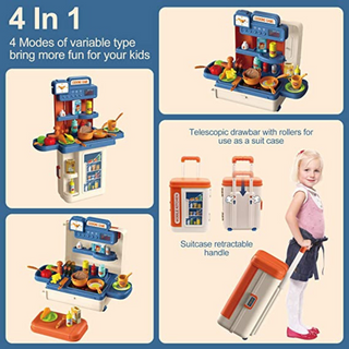 BOWA 4 in 1 Mobile Kitchen 3+