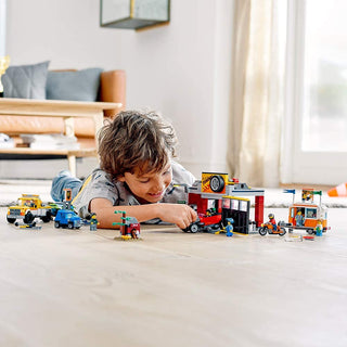 LEGO City Tuning Workshop Toy Car Garage 60258
