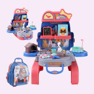 BOWA 3 in 1 Pet House School Bag 3+