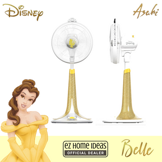 Asahi Disney DXO 105 12" Belle Aurora Elsa Rapunzel Princess Fan