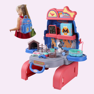 BOWA 3 in 1 Pet House School Bag 3+