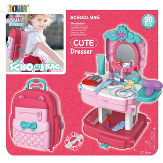 BOWA 2 in 1 Cute Dresser School Bag 3+