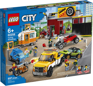 LEGO City Tuning Workshop Toy Car Garage 60258