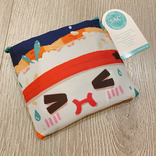 SAC People Reusable Bags. Cat & Sushi Collection