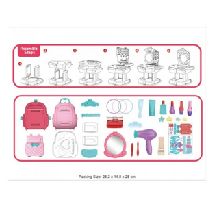 BOWA 2 in 1 Cute Dresser School Bag 3+