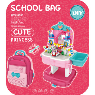 BOWA 2 in 1 Cute Princess School Bag 3+