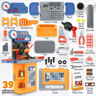 BOWA 3 in 1 Mobile Tool Table 3+