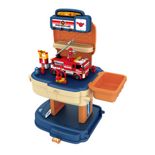 BOWA 2 in 1 Cute Fireman School Bag 3+