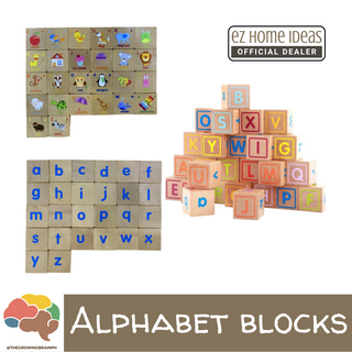 The Growing Brain PH Alphabet Blocks