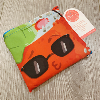 SAC People Reusable Bags. Cat & Sushi Collection