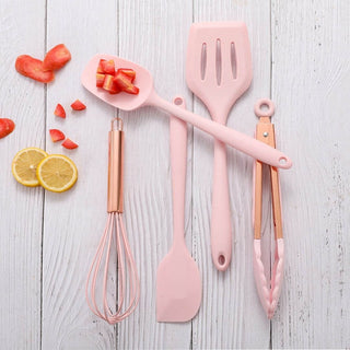 5pcs Mini Silicone Kitchen Utensils