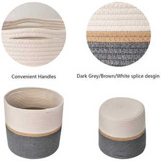 Woven Rope Plant & Storage Basket