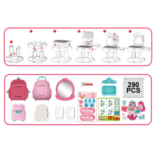 BOWA 2 in 1 Cute Princess School Bag 3+