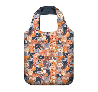 SAC People Reusable Bags. Cat & Sushi Collection