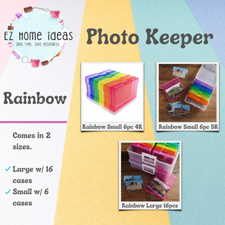 EZ Home Ideas Photo Keeper. Craft Keeper. Organizer for photos, crafts supplies, flashcards, etc.