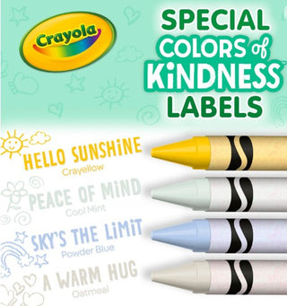 Crayola 24pcs COLOR OF KINDNESS CRAYONS
