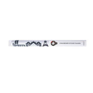 Chalkboard Sticker Talkers Wall Decal - Cities Collection