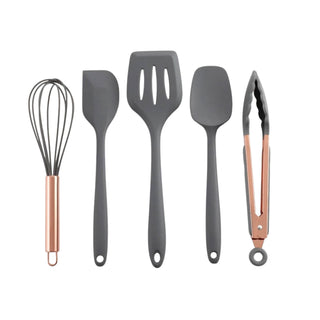 5pcs Mini Silicone Kitchen Utensils