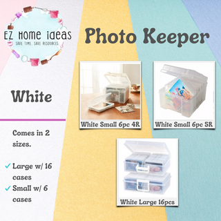 EZ Home Ideas Photo Keeper. Craft Keeper. Organizer for photos, crafts supplies, flashcards, etc.